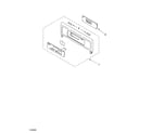 Whirlpool YGBS307PDB5 control panel parts diagram