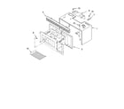 Whirlpool YGH7155XHS1 cabinet parts diagram