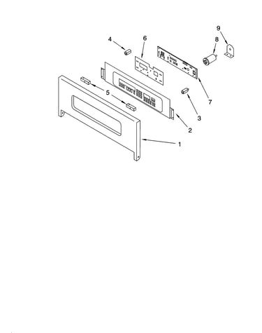 Control panel parts