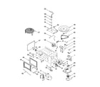 Whirlpool YGSC278PJB0 cabinet and stirrer parts diagram
