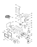 Cabinet and stirrer parts