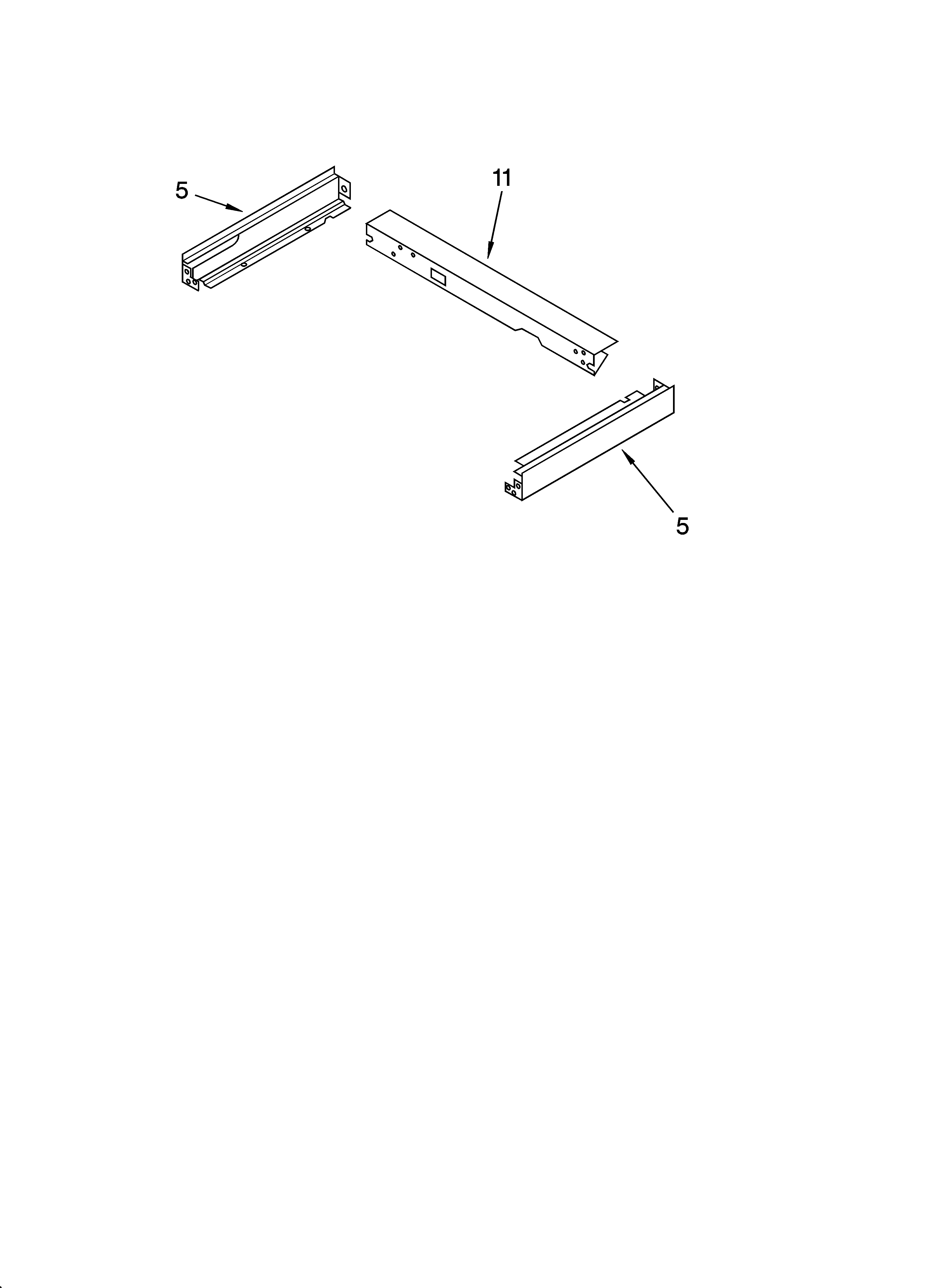 Microwave compartment parts
