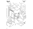 Whirlpool YGSC308PJB0 oven parts diagram