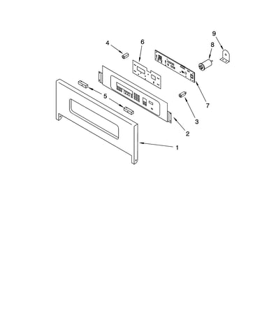 Control panel parts