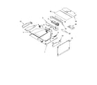 Whirlpool YGSC308PJB0 top venting parts, optional parts diagram
