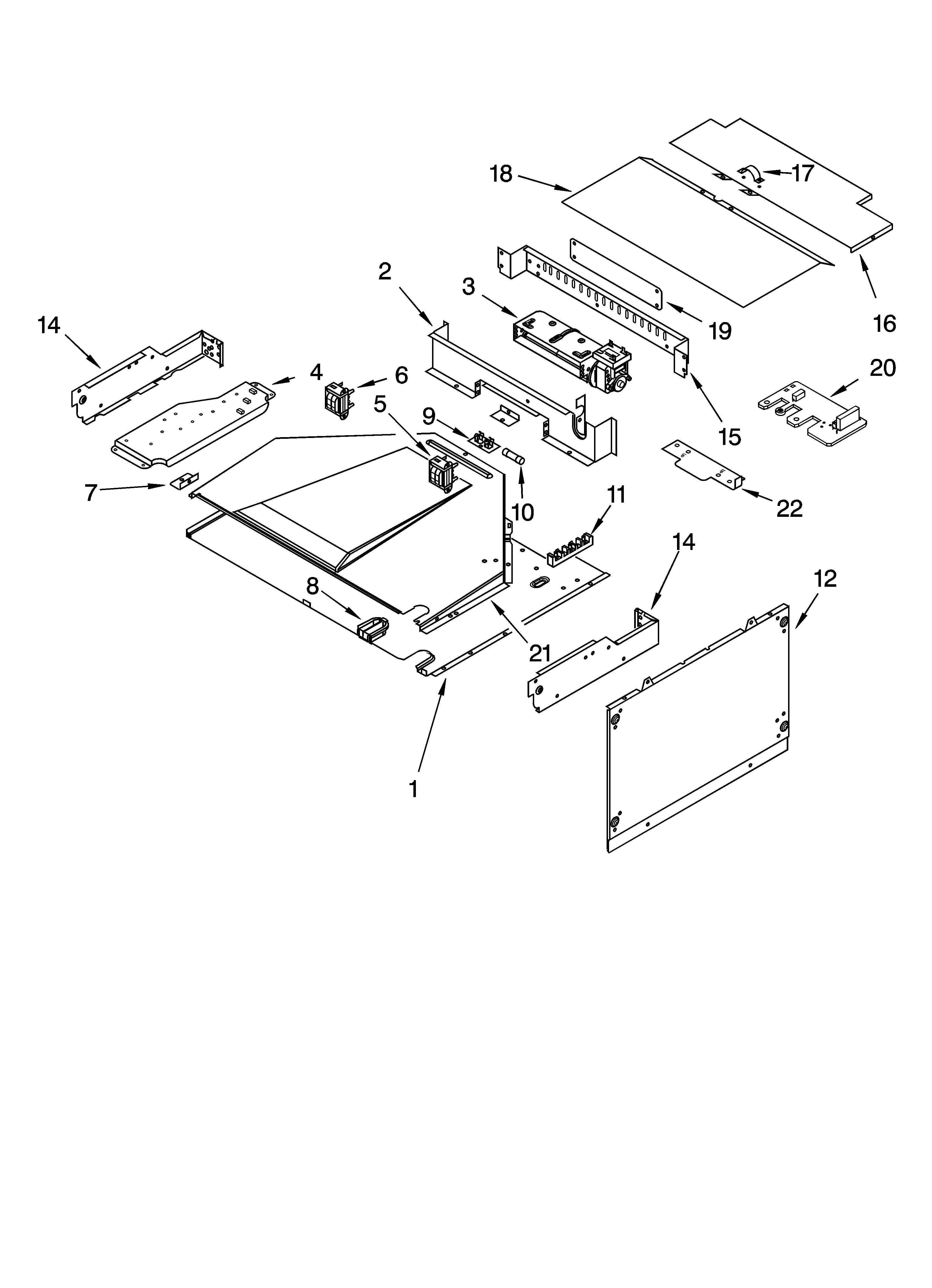 Top venting parts, optional parts