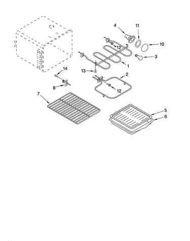Oven parts, miscellaneous parts
