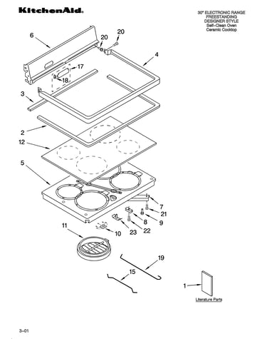Cooktop parts