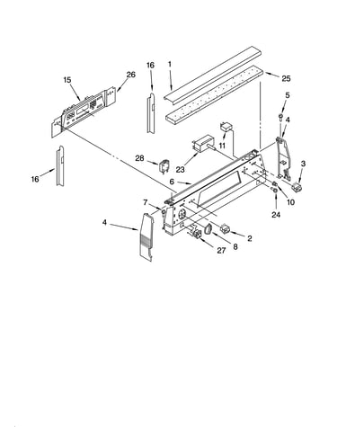 Control panel parts