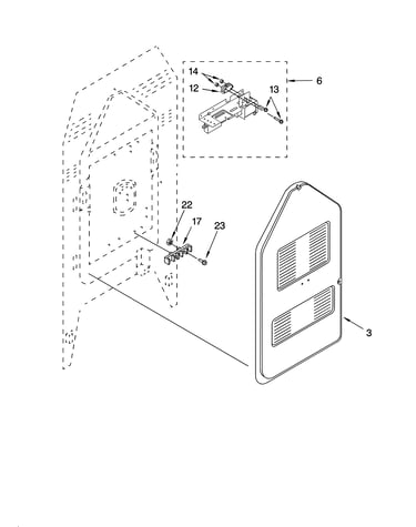 Rear chassis parts, miscellaneous parts