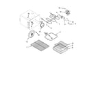 KitchenAid YKERC506HT3 oven parts, miscellaneous parts diagram