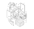 KitchenAid YKERC507HB3 oven chassis parts diagram