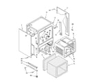 KitchenAid YKERC607HT5 oven chassis parts diagram