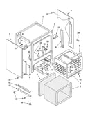 Oven chassis parts
