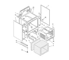 KitchenAid YKERS507HB0 oven chassis parts diagram