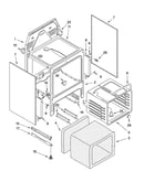 Oven chassis parts