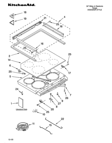 Cooktop parts