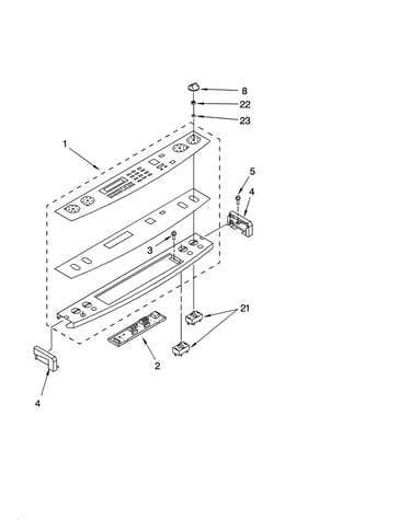 Control panel parts