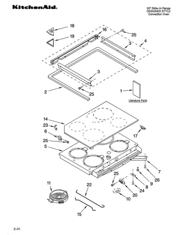 Cooktop parts