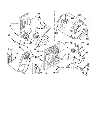Bulkhead parts, optional parts (not included)