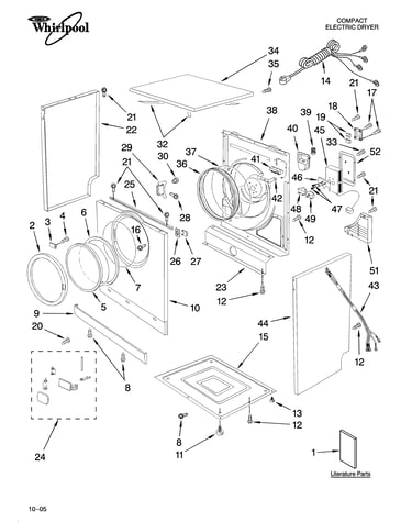Cabinet and door parts