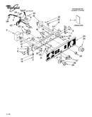 Washer/dryer control panel parts