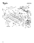 Washer/dryer control panel parts