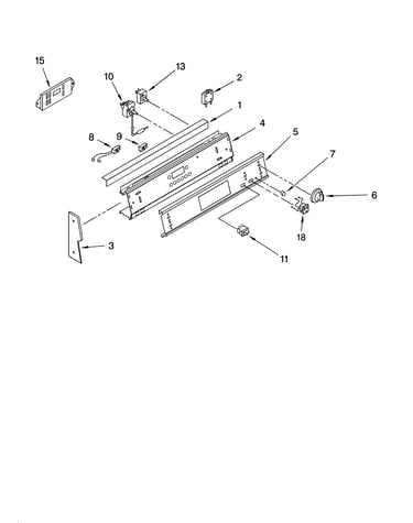 Control panel parts