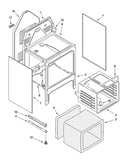 Oven chassis parts