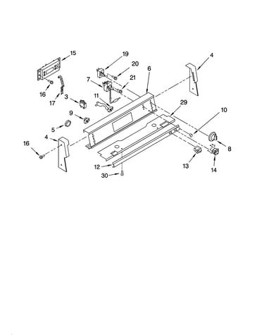 Control panel parts