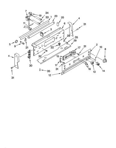 Control panel parts
