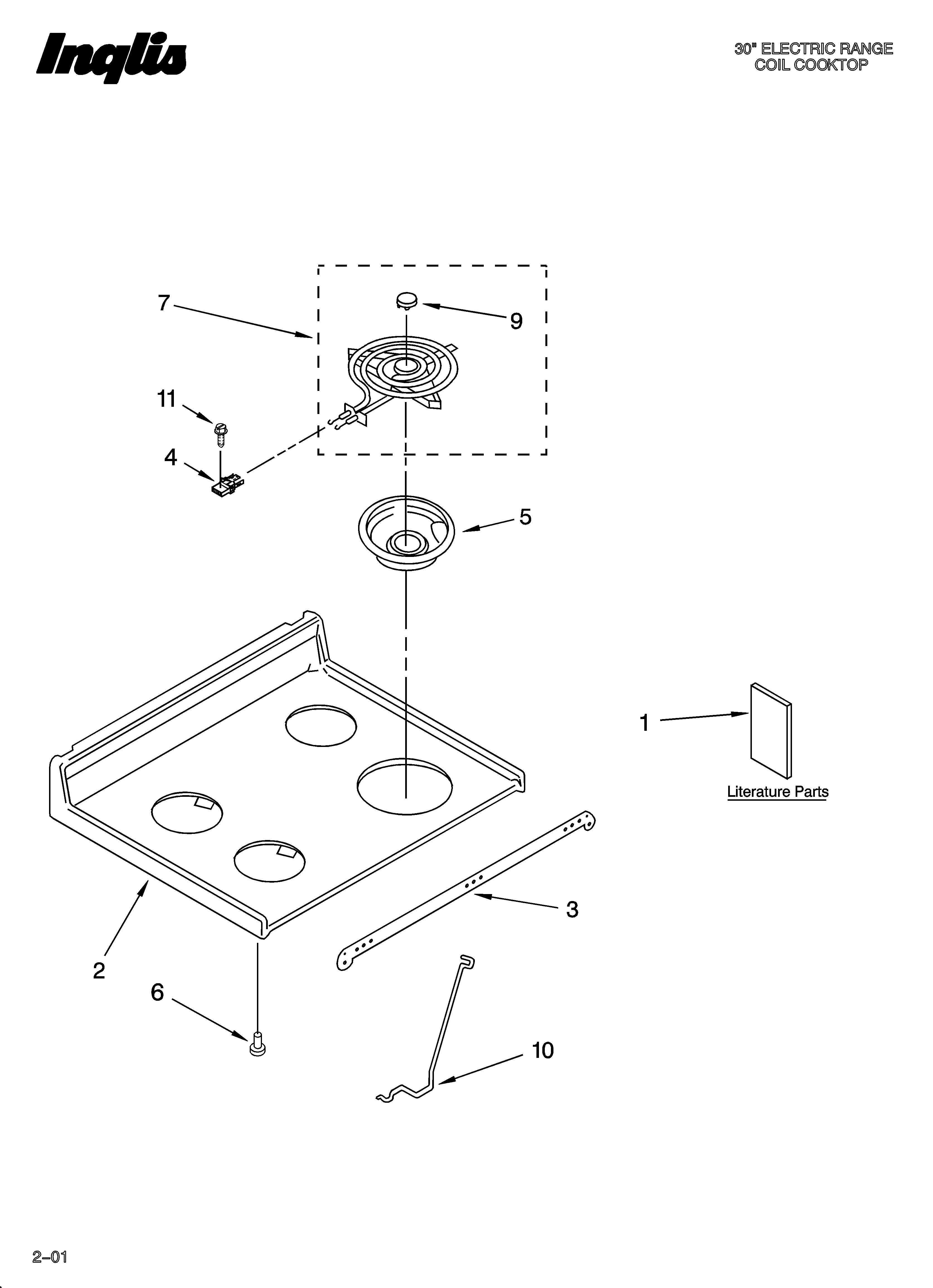 Cooktop parts
