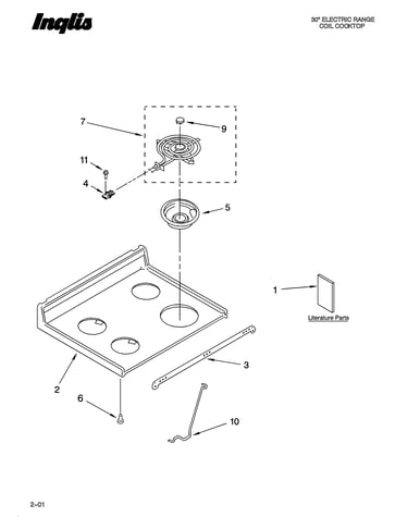 Cooktop parts