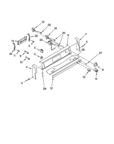 Control panel parts