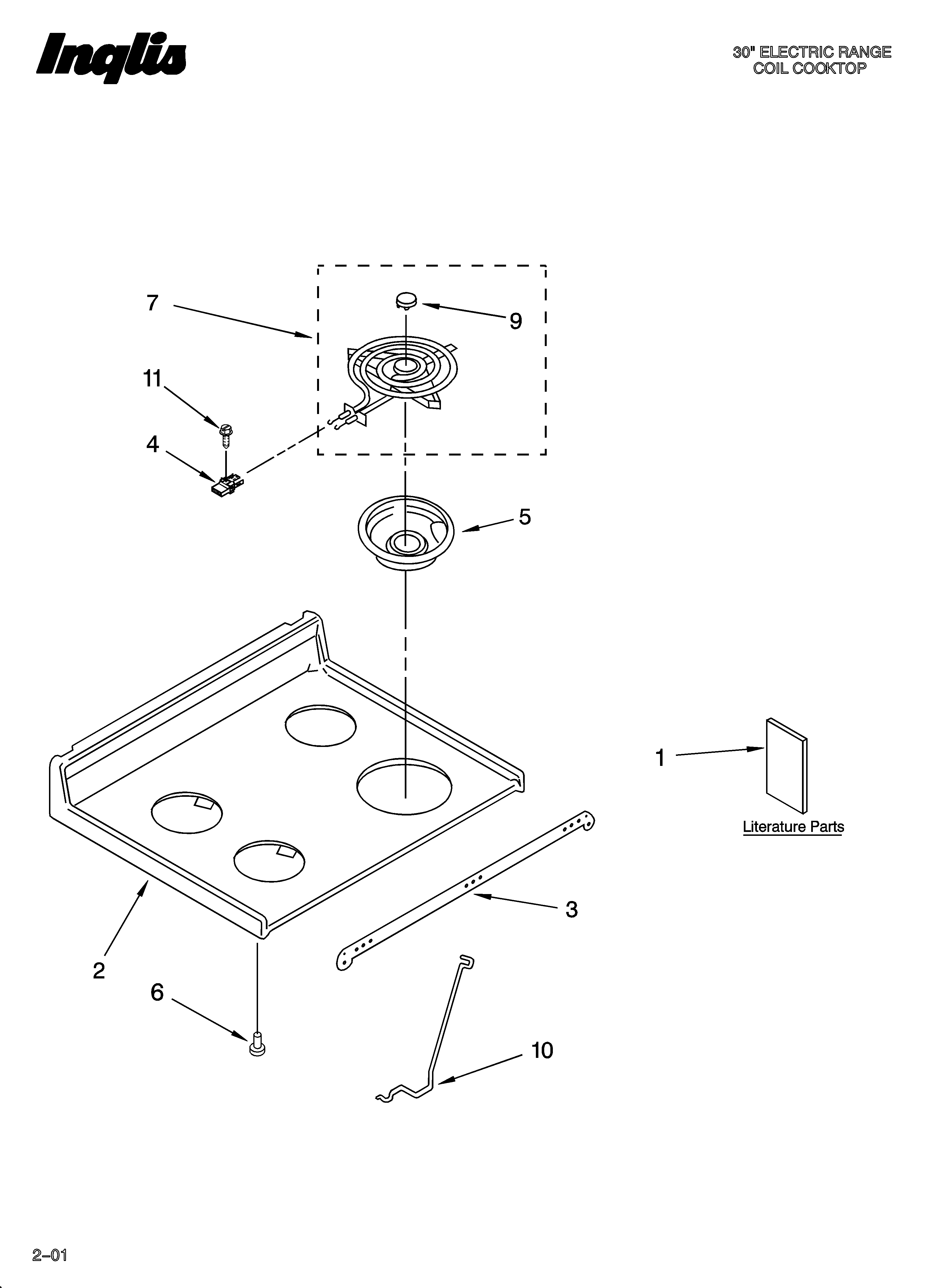 Cooktop parts