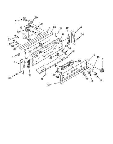 Control panel parts