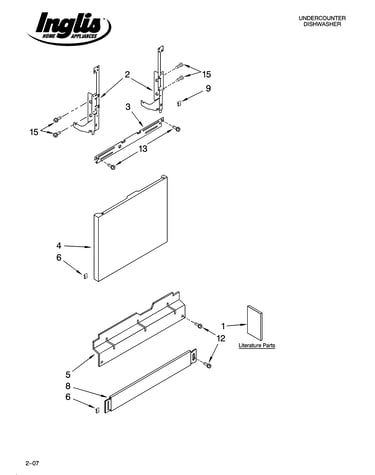 Door and panel parts