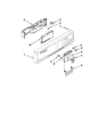 Control panel parts