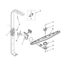 Upper wash and rinse parts