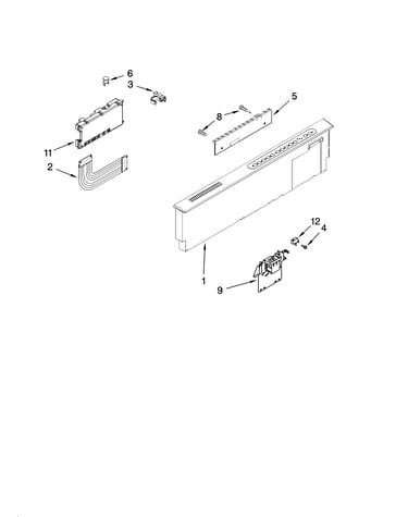 Control panel parts