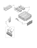 Lower rack parts, optional parts (not included)