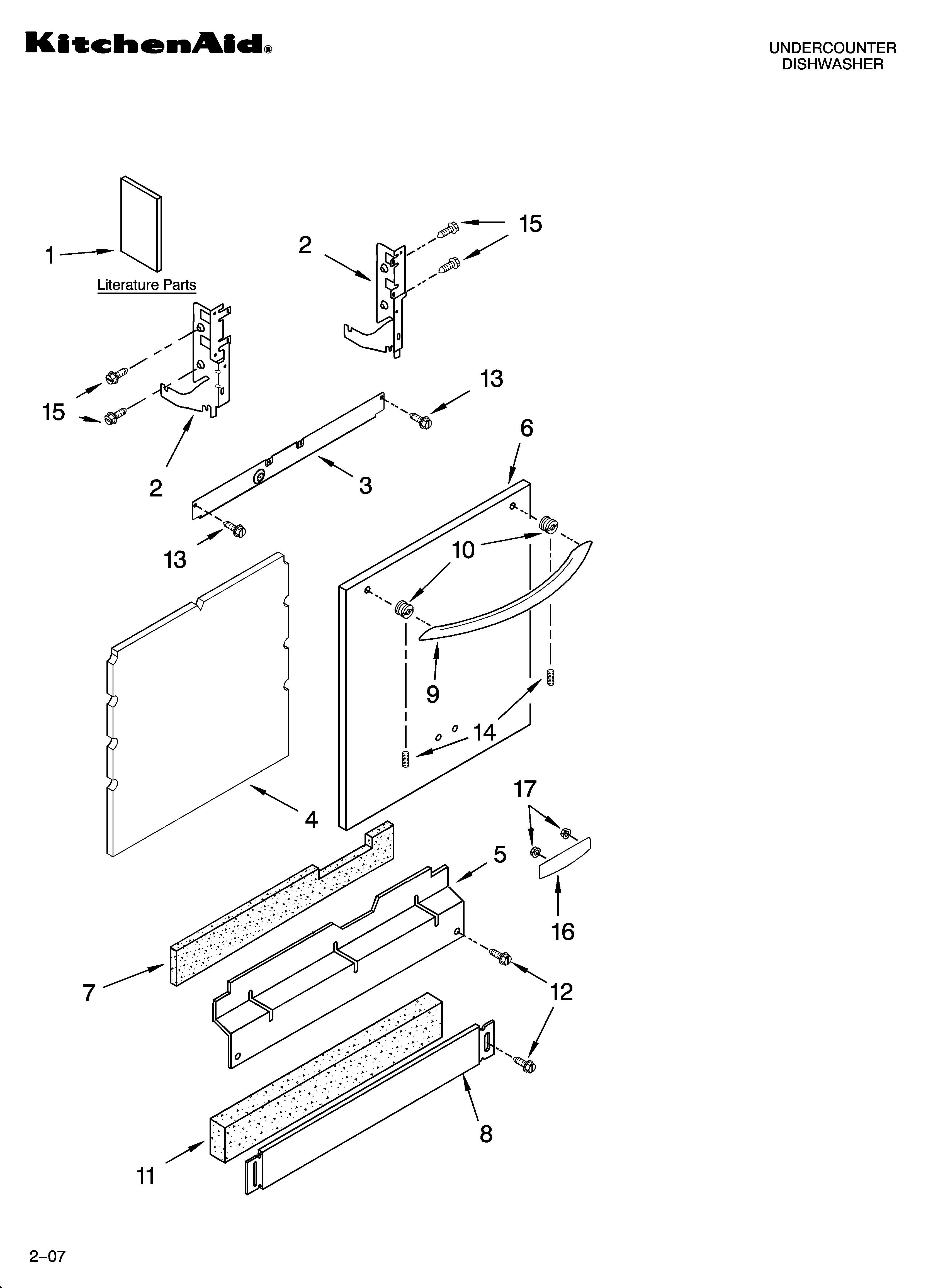 Door and panel parts