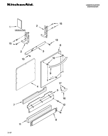 Door and panel parts