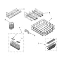 Lower rack parts, optional parts (not included)