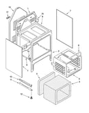 Oven chassis parts
