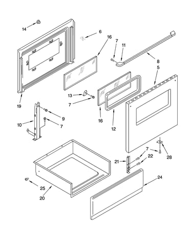 Door and drawer parts