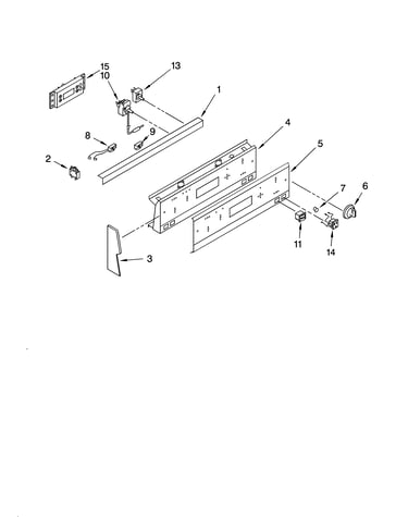 Control panel parts