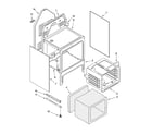 Roper RGE23081 oven chassis parts diagram