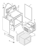 Oven chassis parts
