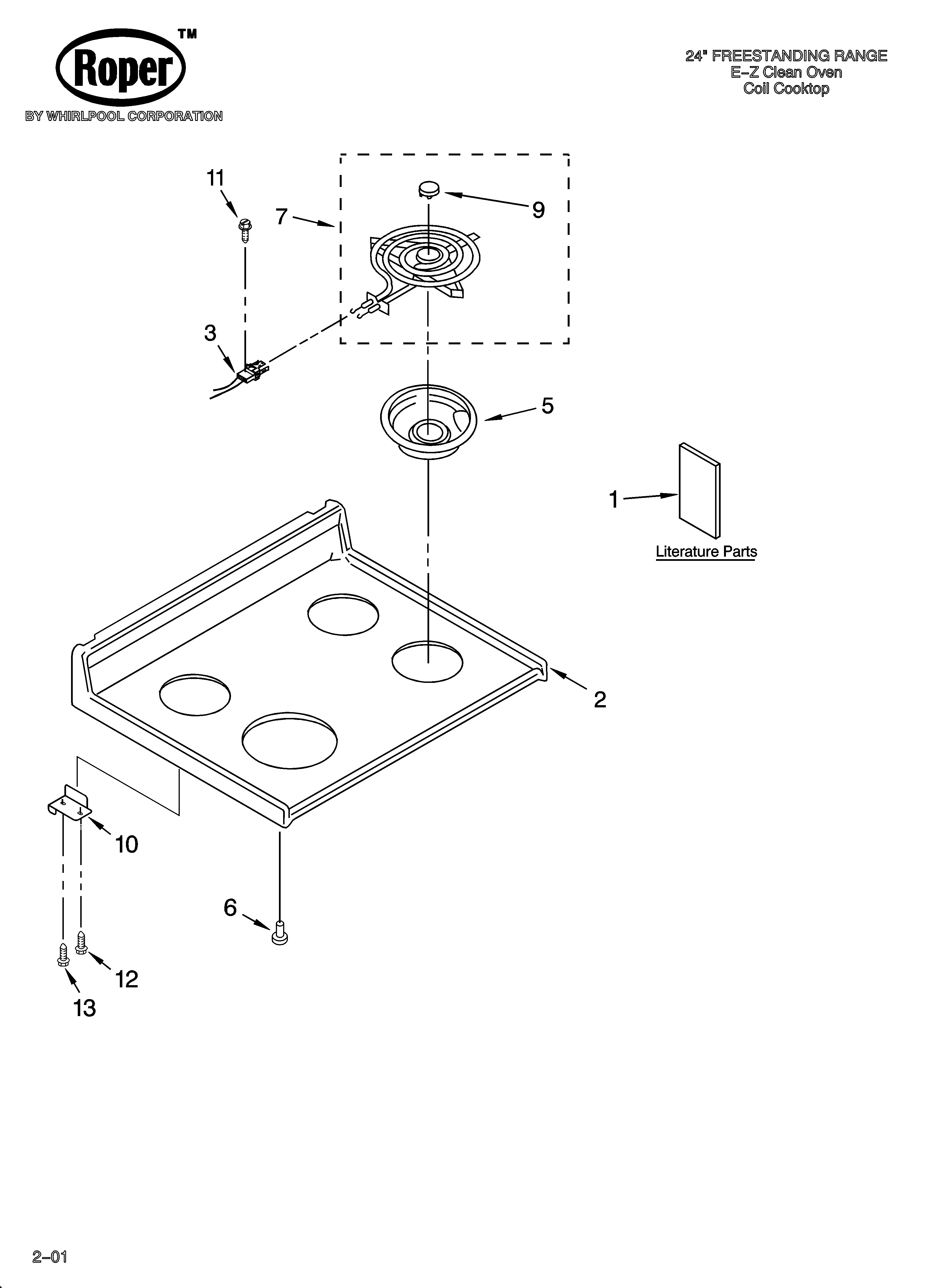 Cooktop parts